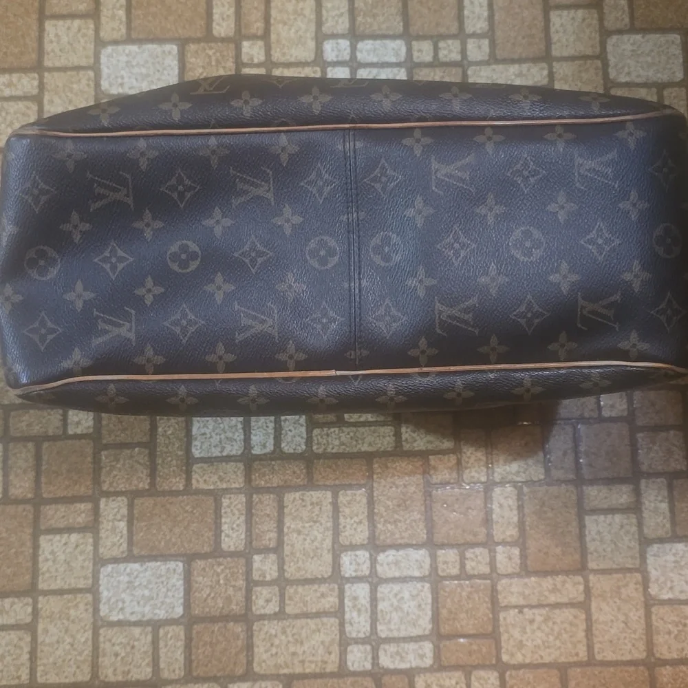 Louis Vuitton Monogram Delightful Bag in Brown and Tan Leather - Picture 10 of 14
